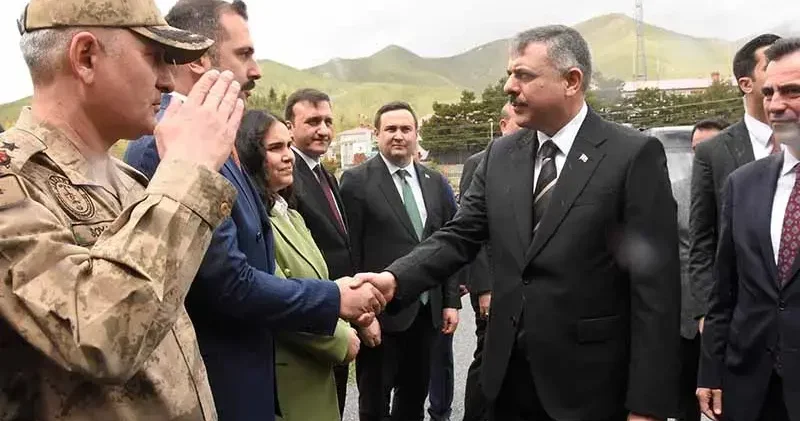 Bakan Çiftçi, Bitlis’te