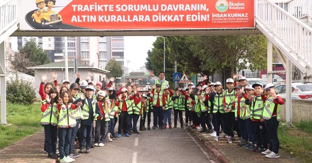 Başkan Kurnaz: Çocuklarımız trafik eğitim pistinde kuralları eğlenerek öğreniyor Samsun Haberleri