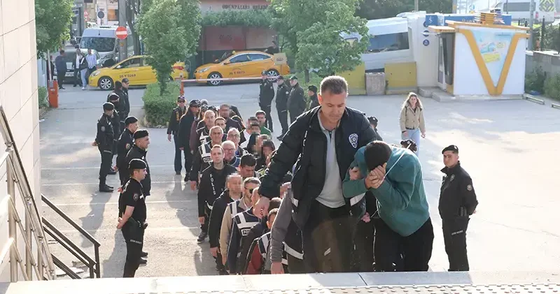 Eskişehir de, yasa dışı bahis operasyonu şüphelileri adliyede