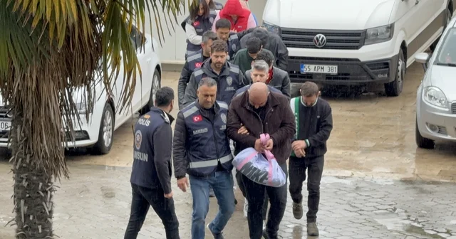 Sahte e devlet siteleriyle 1,5 milyarlık vurgun yapan 7 kişi adliyeye sevk edildi Samsun Haberleri