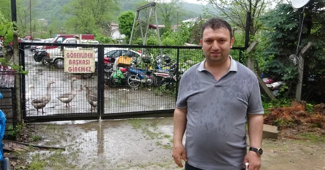 Milyonluk cip otoparkta çürümeye terk edildi Giresun Haberleri