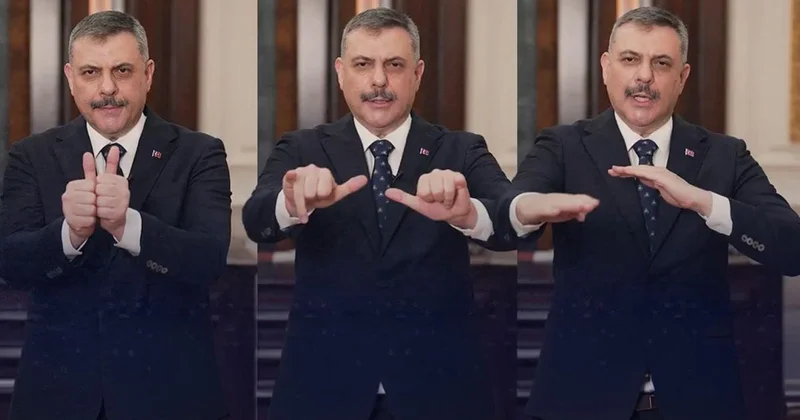 Bakan Çiftçi den Engelliler Haftası nda işaret dili ile paylaşım