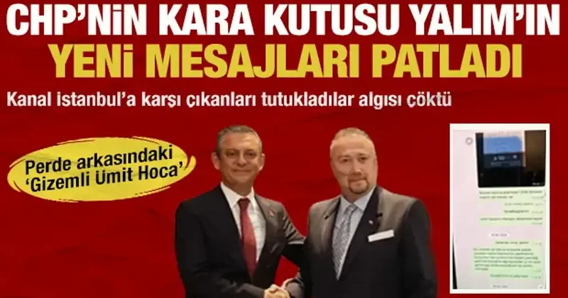 CHP nin İSKİ operasyonunu Kanal İstanbul la perdeleme planı deşifre oldu!