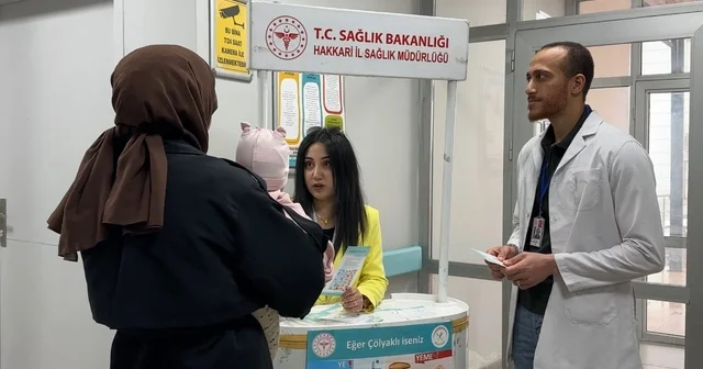 Yüksekova da sessiz tehlike mesaisi: Her 100 kişiden biri risk altında Hakkari Haberleri
