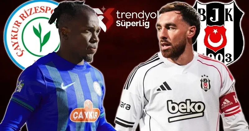 Çaykur Rizespor Beşiktaş Canlı Skor Canlı Anlatım İlk 11 ler Futbol Haberleri