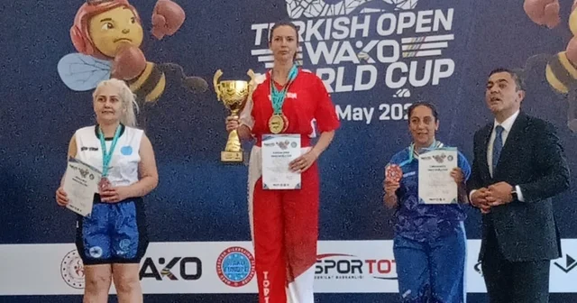 Sandıklılı sporcudan Kick Boks Kupası nda büyük başarı Afyonkarahisar Haberleri