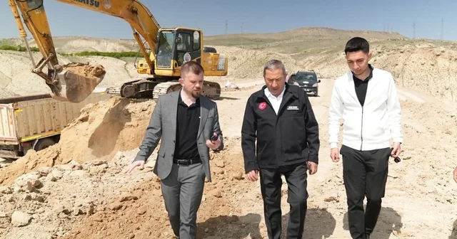Darende Millet Bahçesi nde çalışmalar sürüyor Malatya Haberleri