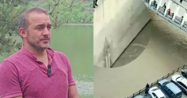 Artvin de korku dolu anlar! Küçük çocuğun ölümden döndüğü anlar