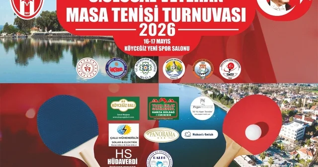 Köyceğiz de 5. Ulusal Veteran Masa Tenisi Turnuvası düzenlendi Muğla Haberleri