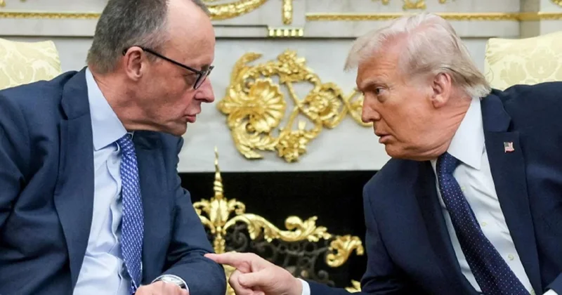 Tam buzlar eridi derken Almanya Başbakanı’ndan Trump’ı küplere bindirecek sözler! Sözcü Gazetesi