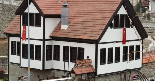Gümüşhane deki tarihi Balyemez Konağı müzeye dönüştürülüyor Gümüşhane Haberleri