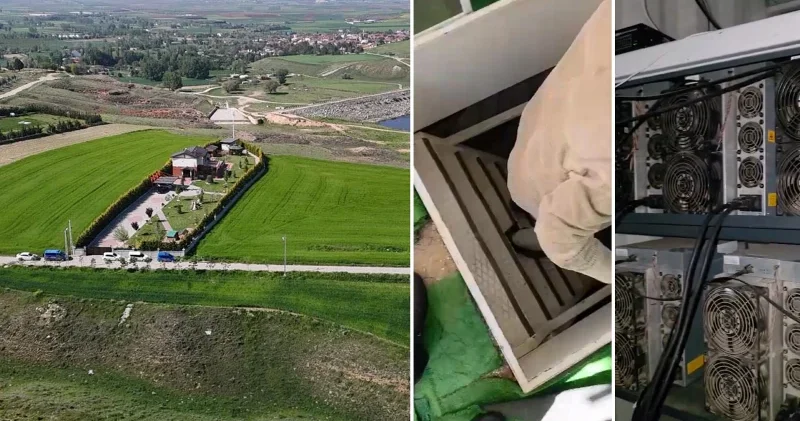 Tepebaşı operasyonunda gizli oda detayı: Bahçenin altında kaçak kripto düzeneği Eskişehir Haberleri