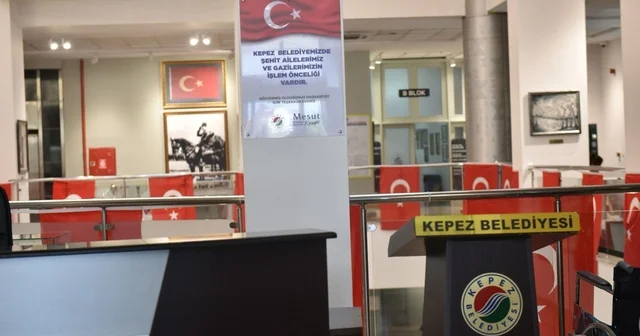 Kepez de şehit ve gazi yakınlarına öncelik Antalya Haberleri
