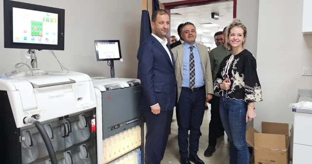 Hayırsever işadamı Özel den Mardin Eğitim ve Araştırma Hastanesine anlamlı sağlık desteği Mardin Haberleri