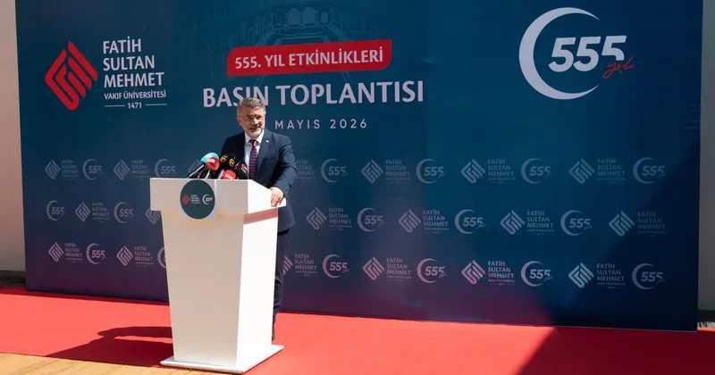 Fatih Sultan Mehmet Vakıf Üniversitesi kuruluşunun 555. yılını 55 etkinlikle kutlayacak