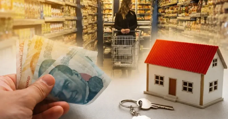 TÜİK rakamları açıkladı: Kira giderleri ilk kez gıda giderlerini geride bıraktı!