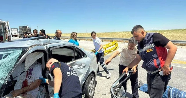 Afyonkarahisar da kaza: 1 ölü, 6 yaralı Afyonkarahisar Haberleri
