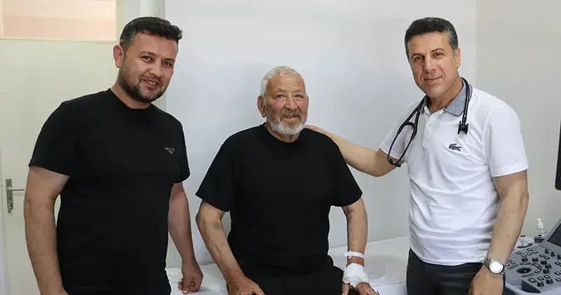 İstanbul’da ‘riskli’ denildi, Diyarbakır’da anjiyo ile sağlığına kavuştu