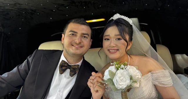 Menteşe den Vietnam a uzanan aşk mutlulukla taçlandı Muğla Haberleri