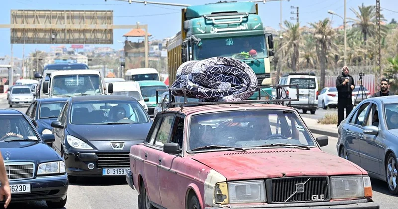 Lübnanlılar, ABD İran mutabakatının ardından evlerine dönmek için yola çıktı