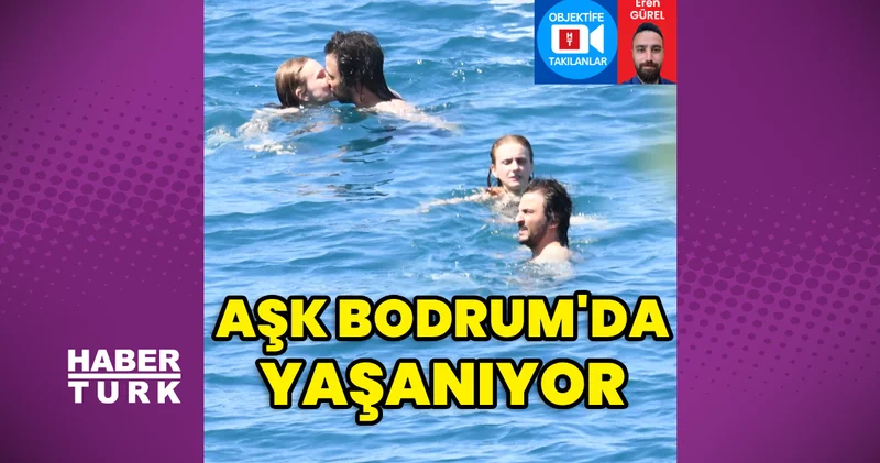 Ünlülerin Bodrum keyfi!Ahsen Eroğlu, sevgilisi Kemal Ertuğ ile denizde aşka geldi Magazin haberleri