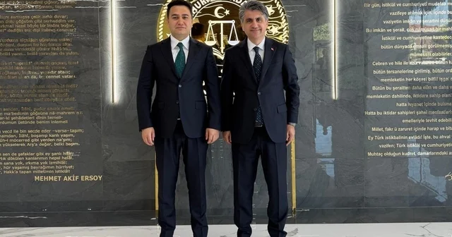 Valilerden Başsavcı Yasin Emre ye hayırlı olsun ziyareti Düzce Haberleri