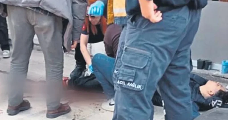 Sıra arkadaşını sokakta bıçakladı