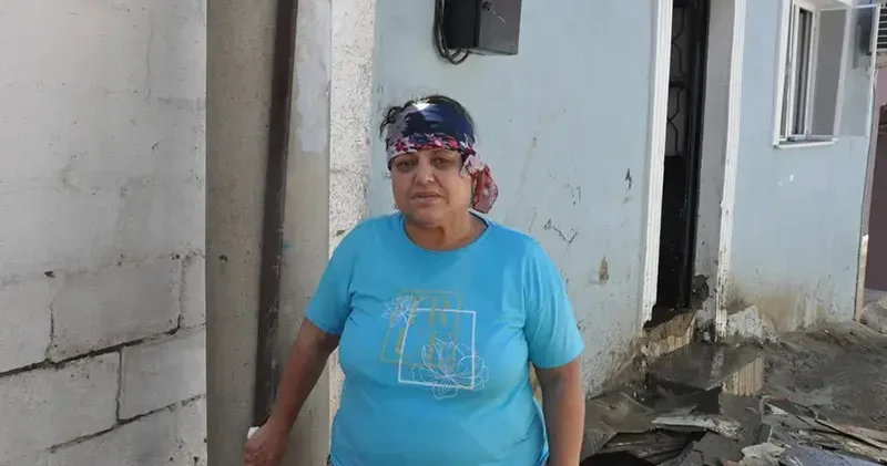 Sağanakta sel sularının evinden geçtiği Mazı: Kapıyı açmaya fırsatım olmadı