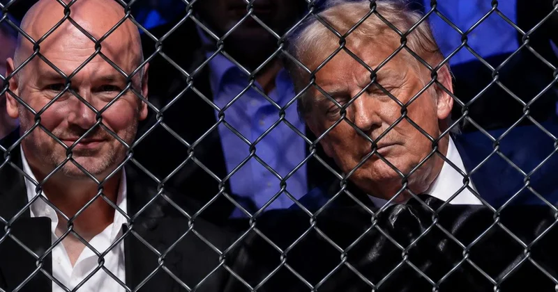 Trump doğum gününde uyuyakaldı! Beyaz Saray daki UFC gecesine o anlar damga vurdu