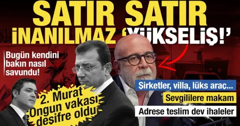 Villa, lüks araç ve milyonluk ihale sarmalı: Taner Çetin in inanılmaz yükselişi