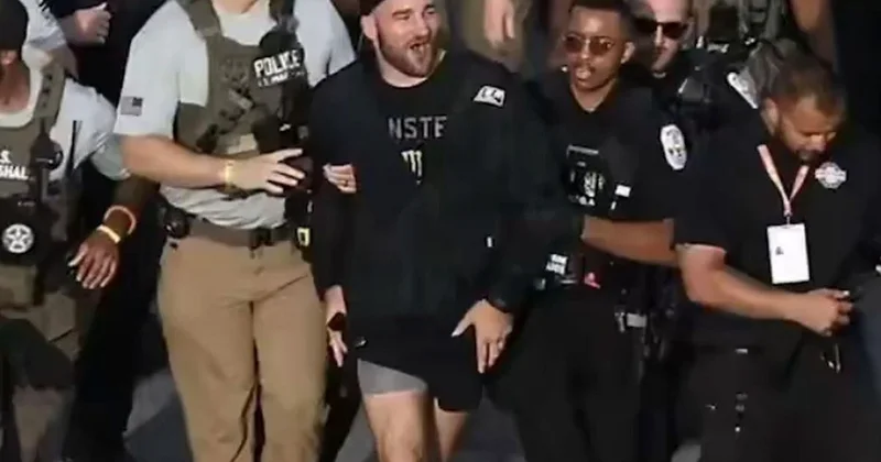 Beyaz Saray’a giden Sean Strickland gözaltına alındı