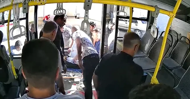 Epilepsi nöbeti geçiren yolcuyu hastaneye yetiştiren belediye otobüsü şoförü taktir topladı Malatya Haberleri