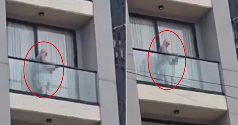 Balkonda yaşananlar infial yarattı! Çığlıklar sonrası polis harekete geçti