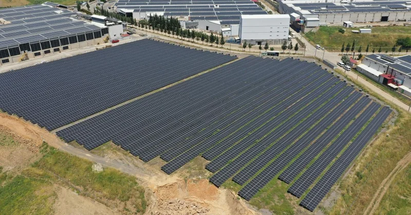 Kahramanmaraş OSB de yeşil dönüşüm: Elektriğin yarısını GES lerden karşılıyor