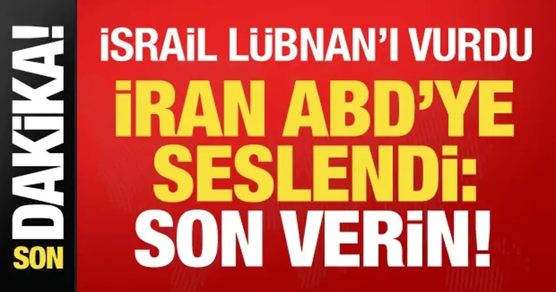 Son dakika... İsrail Lübnan ı vurdu, İran ABD ye seslendi: Son verin!
