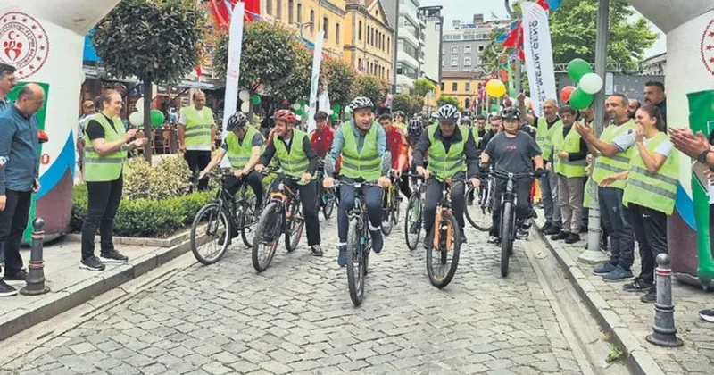 Pedallar sağlık için döndü