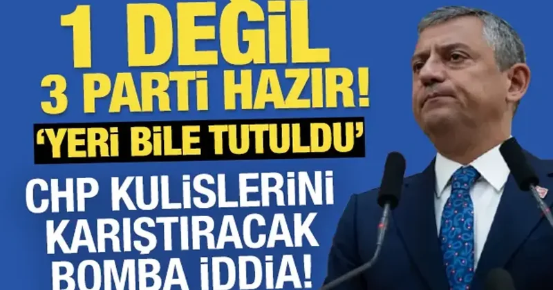 CHP kulislerini karıştıracak iddia! Özgür Özel yeni parti için ofis tuttu