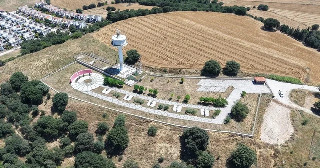 Dardanos Tabyası, düşman gemileri tarafından doğrudan vurulamaması için antik kent üzerine inşa edilmiş Çanakkale Haberleri