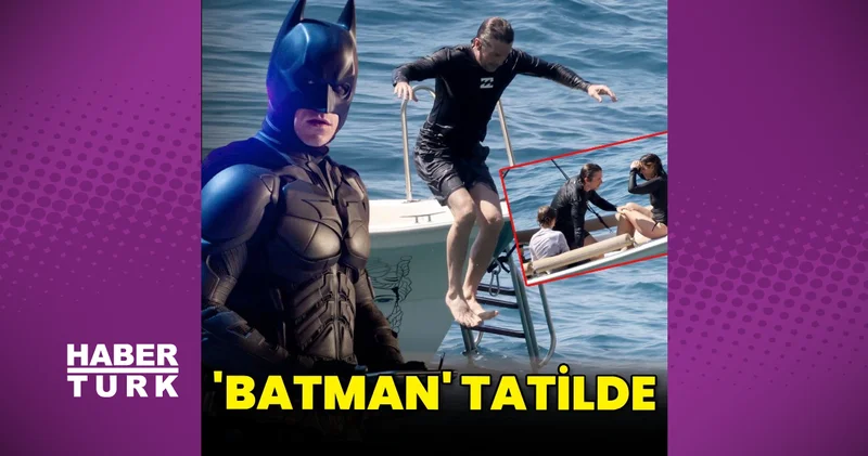 Batman yıldızı Christian Bale ailesiyle Sicilya tatilinde