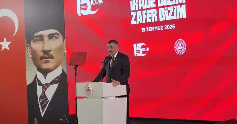 Bakan Çiftçi: 15 Temmuz, milletimizin hafızasına şanla ve şerefle yazılmış bir tarihtir