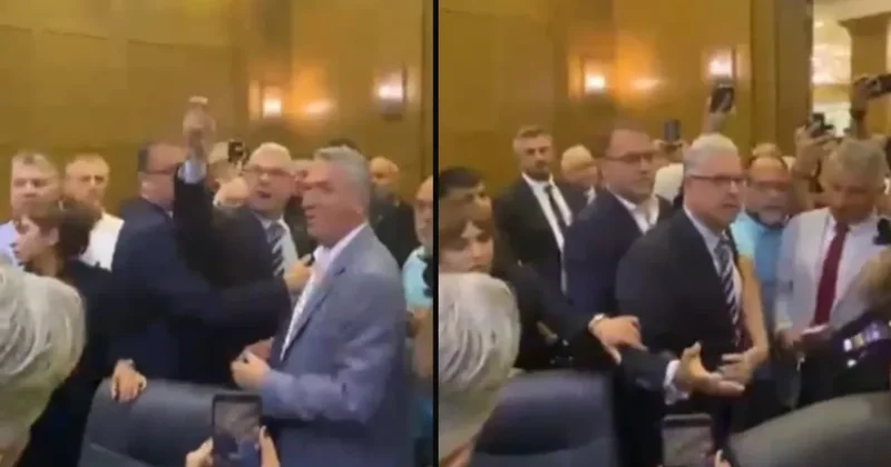 Bursa da İsmet İnönü tartışması meclisi karıştırdı: CHP li isim su şişesi fırlattı Sözcü Gazetesi