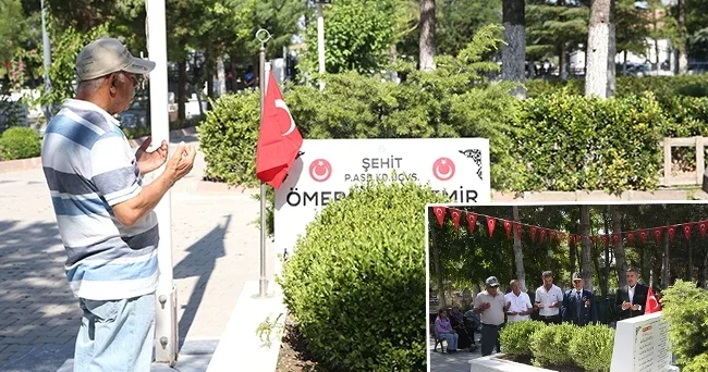15 Temmuz kahramanı şehit Ömer Halisdemir in kabrinde yoğunluk yaşanıyor: Böyle bir kahraman unutulmaz