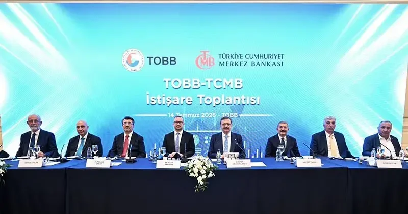 TCMB Başkanı Karahan, TOBB Yönetim Kurulu üyeleriyle buluştu
