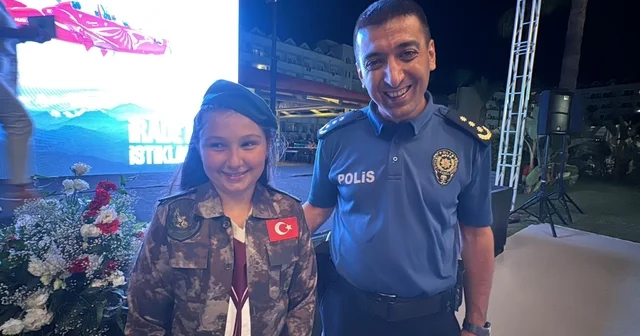 15 Temmuz şehidi PÖH Komiser Yardımcısı Güler in yeğenine anlamlı hediye Muğla Haberleri Habertürk Yerel Haberler