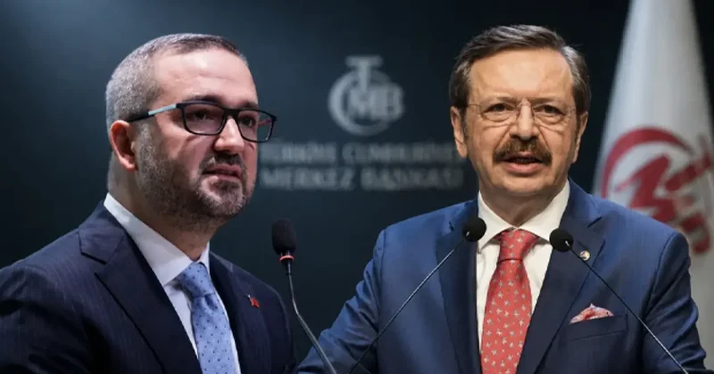 TOBB Başkanı Hisarcıklıoğlu TCMB Başkanı Karahan ile görüştü