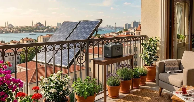 Apartman sakinleri yüksek faturalardan bunalıp balkonlarda elektrik üretmeye başladılar Sözcü Gazetesi