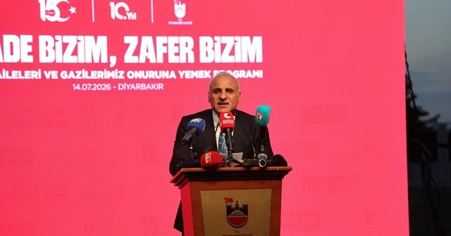 Diyarbakır da 15 Temmuz un 10. yıldönümünde şehit aileleri ve gaziler yemekte bir araya geldi Diyarbakır Haberleri Habertürk Yerel Haberler