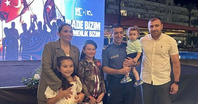 15 Temmuz şehidinin yeğenine duygulandıran hediye