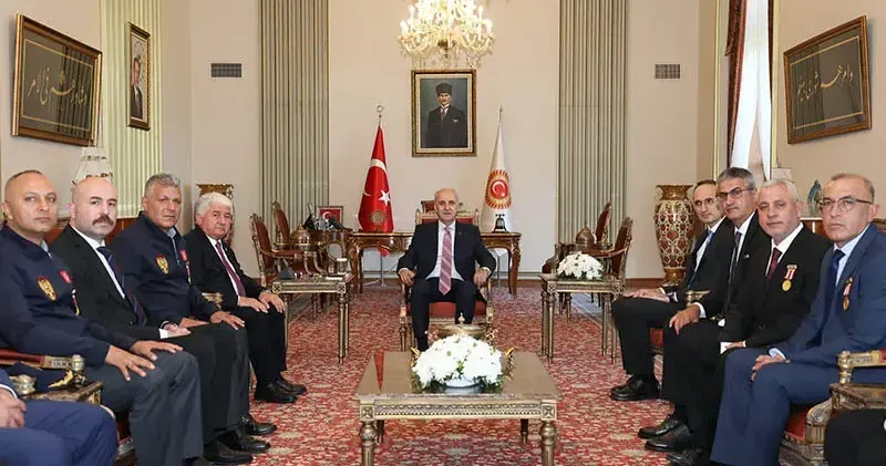 TBMM Başkanı Kurtulmuş tan 15 Temmuz gazilerine teşekkür beratı