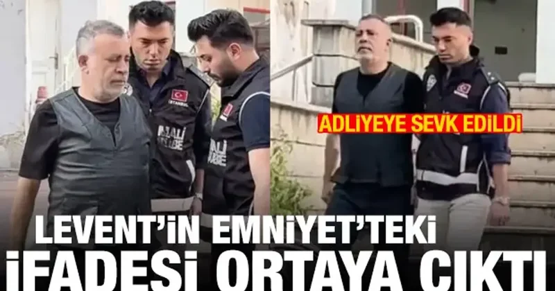 Haluk Levent adliyeye sevk edildi! Emniyet teki ifadesi ortaya çıktı